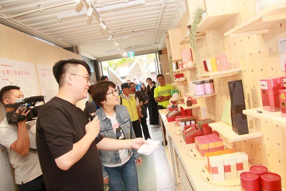 「茶∞創新實驗場」紅烏龍快閃店 台東旅遊品茶新據點