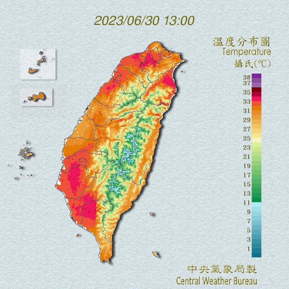 週末假期天氣多雲到晴 北部及山區防較大雨勢