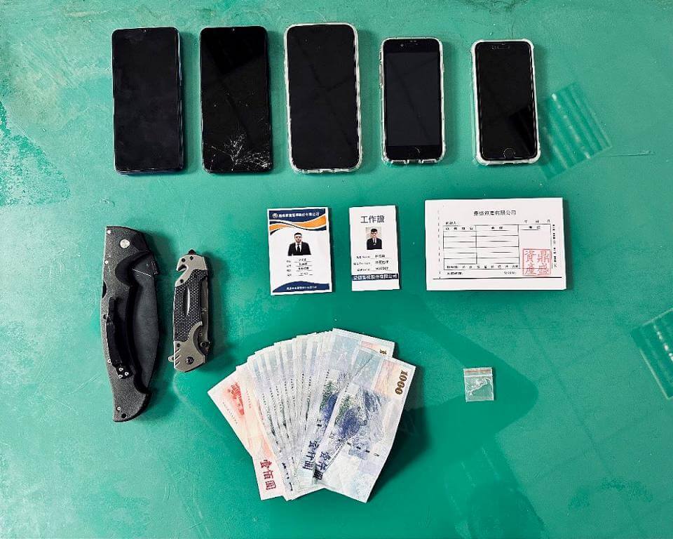 狡猾車手藏背包於車底 企圖躲避證物遭查獲