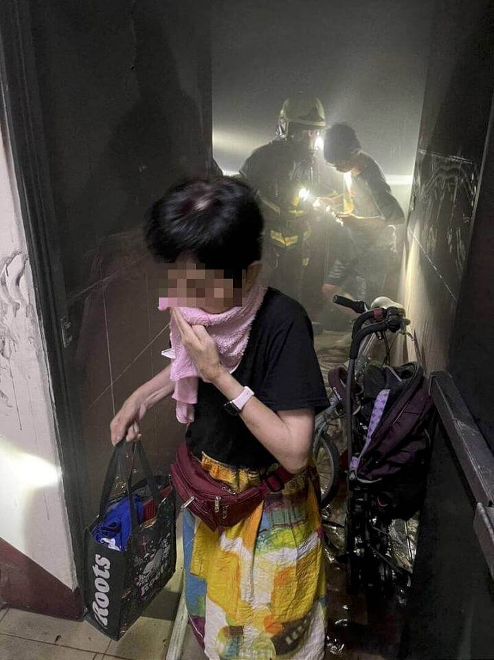 竹北瓦斯加壓異常引氣爆 住宅大樓火警瓦斯瀰漫