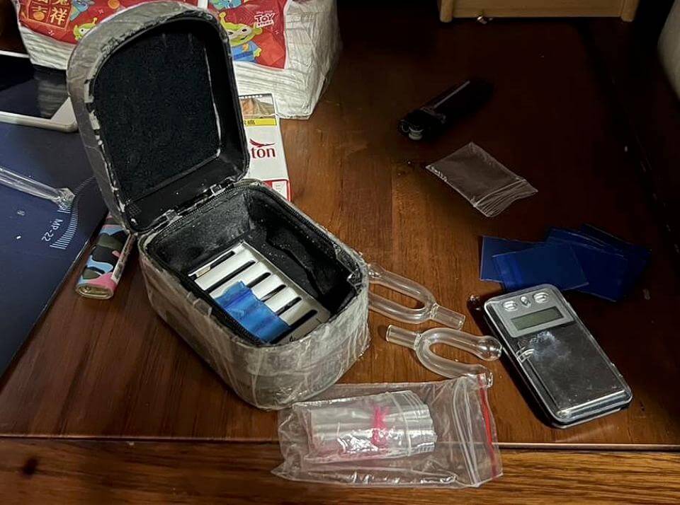 警逮捕藥頭搜出毒品 租屋處躲3名通緝犯