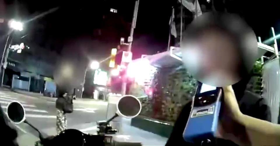 輕熟女海量混3酒騎車 酒測值0.68mg/L嚴重超標