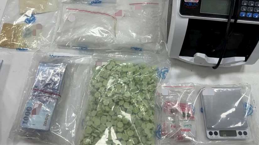 追緝社區毒品犯罪 竹北分局查獲2500公克新型毒品