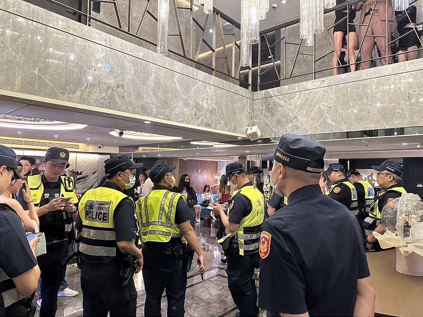 靖城掃黑肅槍強力執法,大安警分局威力掃蕩成效亮眼