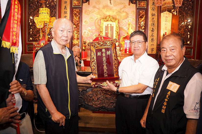全國義民祭在新竹縣 恭迎義民爺揭序幕
