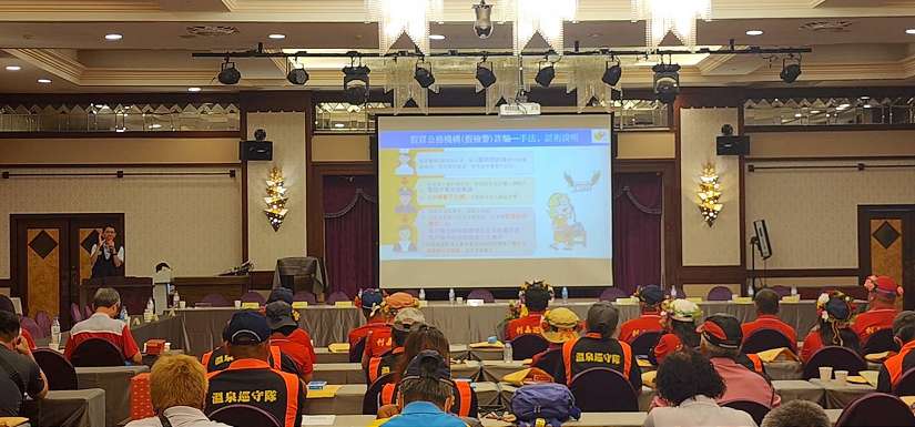 共同守護社區治安,東警宣導提升居民「識詐」量能